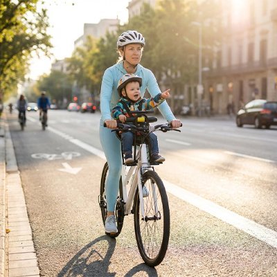 PORTE BEBE VELO | Sécurité MiniRider™ - Bebe - nise