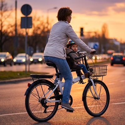 PORTE BEBE VELO | Sécurisé Confortable SafeRide™ - Bebe - nise