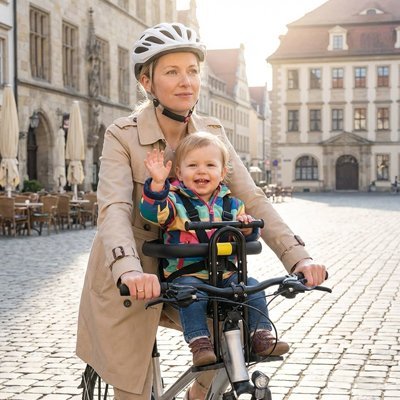 PORTE BEBE VELO | Sécurité MiniRider™ - Bebe - nise