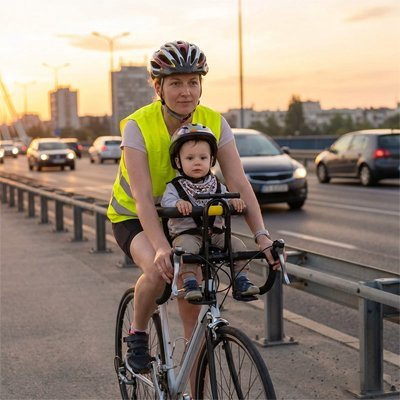 PORTE BEBE VELO | Sécurité MiniRider™ - Bebe - nise