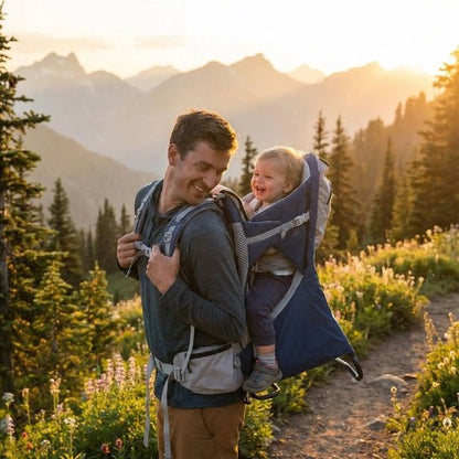 PORTE BÉBÉ DE RANDONNÉE | Ergonomique ExploreKid™ - Bebe - nise