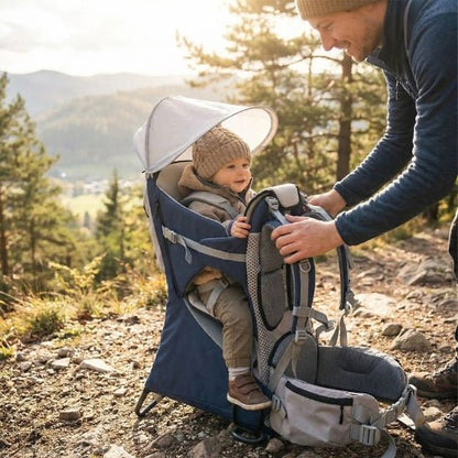 PORTE BÉBÉ DE RANDONNÉE | Ergonomique ExploreKid™ - Bebe - nise