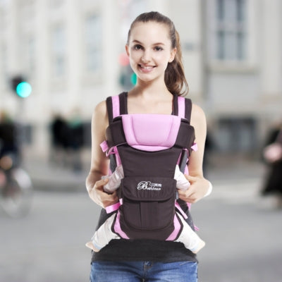 porte bebe rose souple 