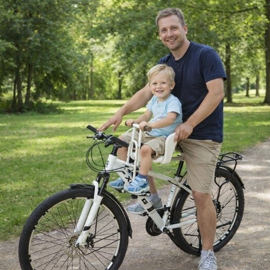 PORTE VELO BEBE | Frontal Sécurisé RideKid™ - Bebe - nise