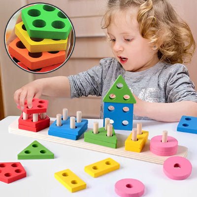 PUZZLE BOIS : Nexo™ - Bebe - nise