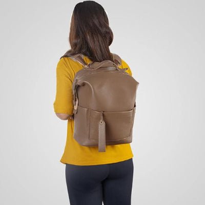 SAC A LANGER CUIR : BABYMOM™ Multifonctionnel - Bebe - nise
