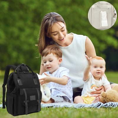 SAC A LANGER NOIR : PraticBag™ Organisation Optimale - Bebe - nise